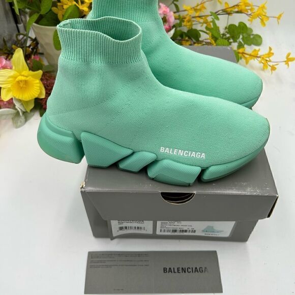 Women’s Balenciaga speed, 2.0, sneakers size 9 made in Italy. - Picture 3 of 10